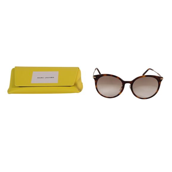 Marc Jacobs Round Women\'s Sunglasses - Havana / Brown Gradient - NWT main image 7